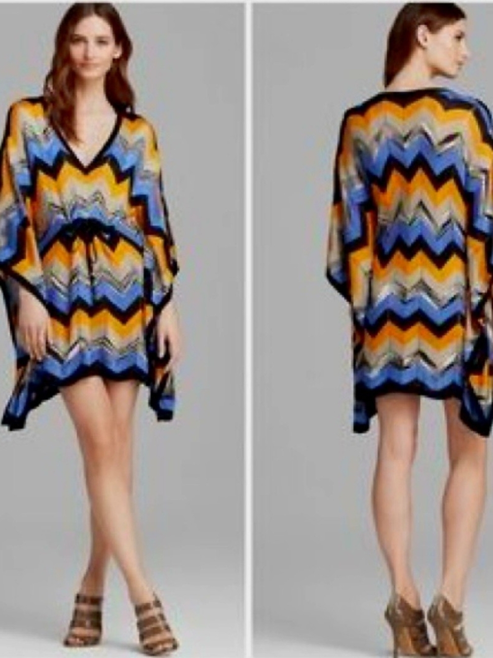 MICHAEL KORS Tunic Chevron Print XS